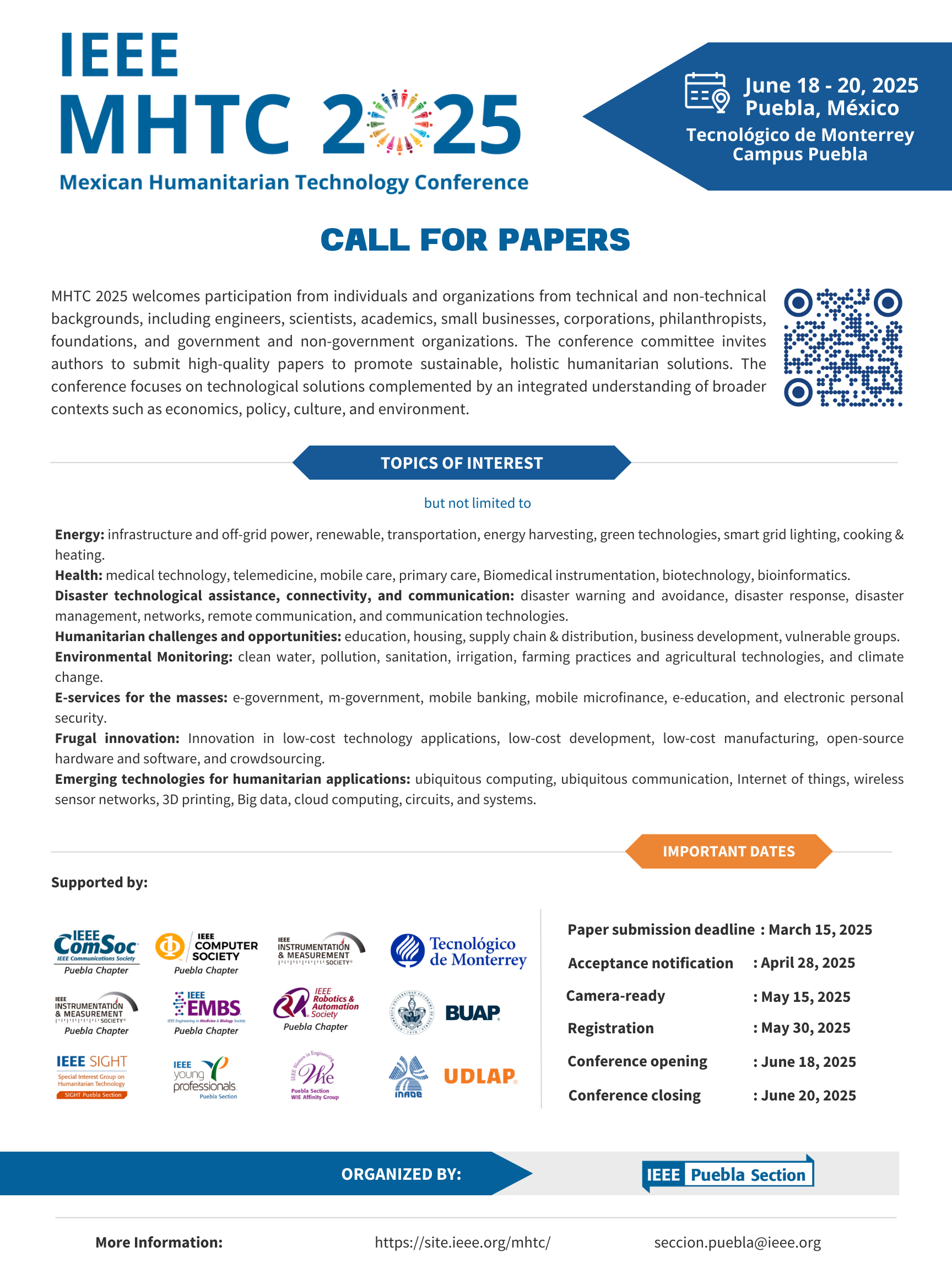 MHTC 2025 Call for Papers