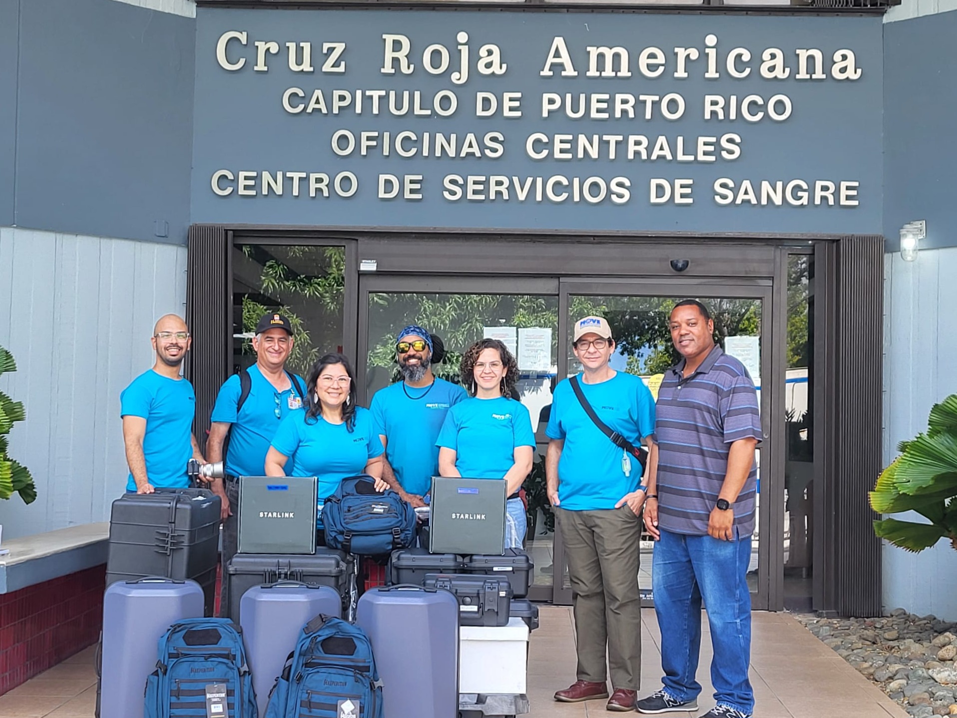 MOVE Puerto Rico with Red Cross Volunteer