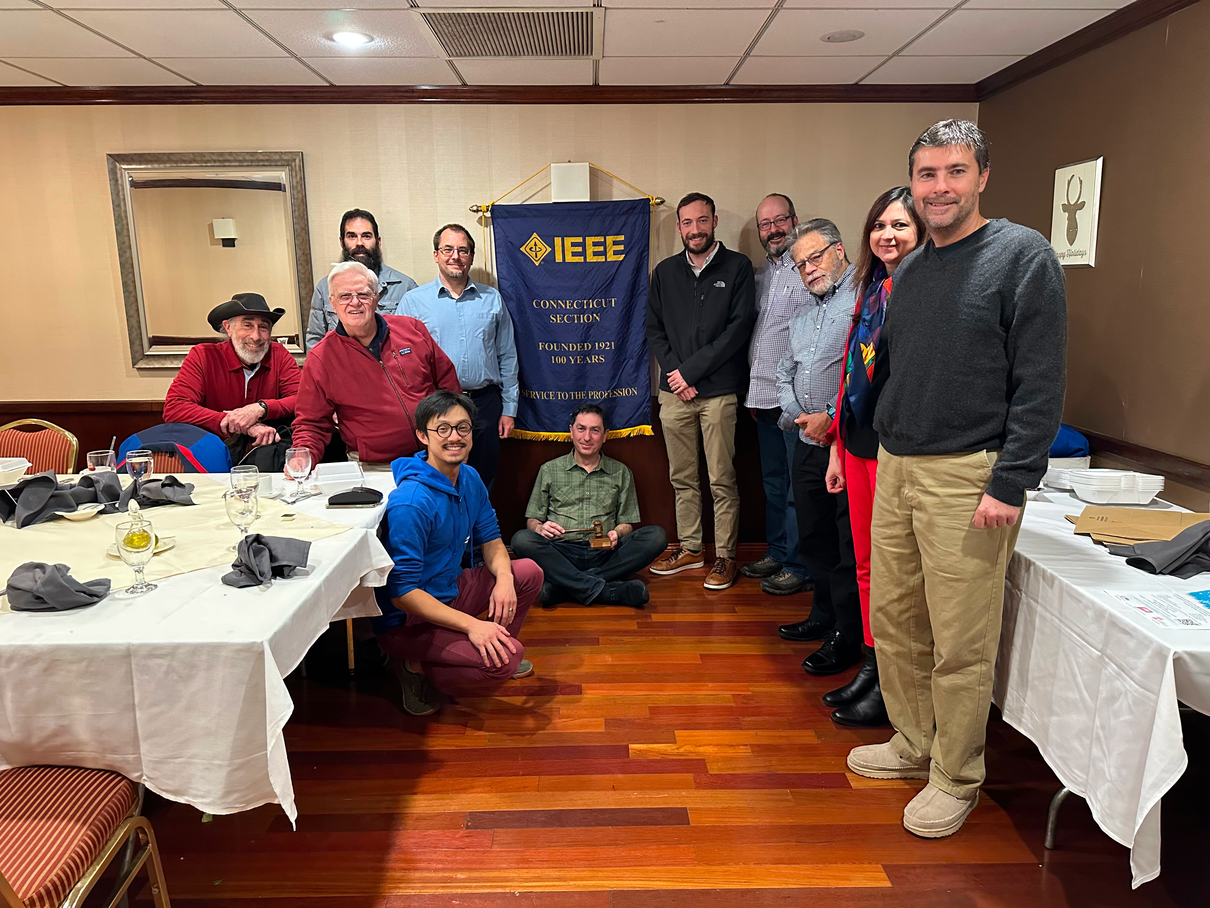 L-R: Bruce Learner, Bill Wessman, Brian Zahstecher, Robert Thoelen, Kevin Huang, Oscar Tonello, John Noon, David Broderick, Gary Felberbaum, Amalia Rusu, Adrian Rusu